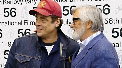 Benicio del Toro arrived in Karlovy Vary