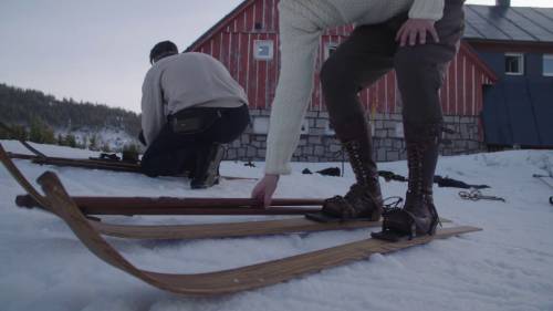 Making of – 5. Actors on cross-country skis